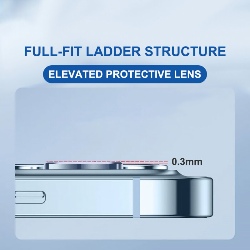 Folie sticla iPhone 17 Air Lito S+ Camera Protector, negru