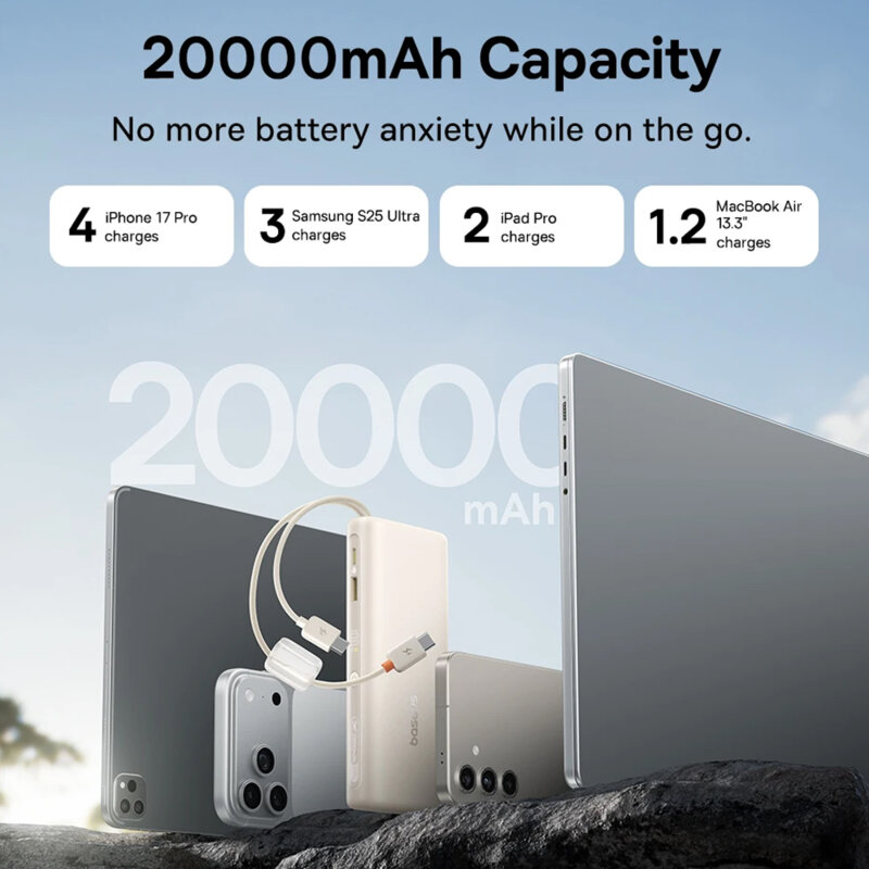 Baterie externa 20000mAh, Baseus EnerFill FC41, E0028N03