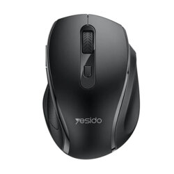 Mouse wireless pentru laptop, PC Yesido KB45, negru