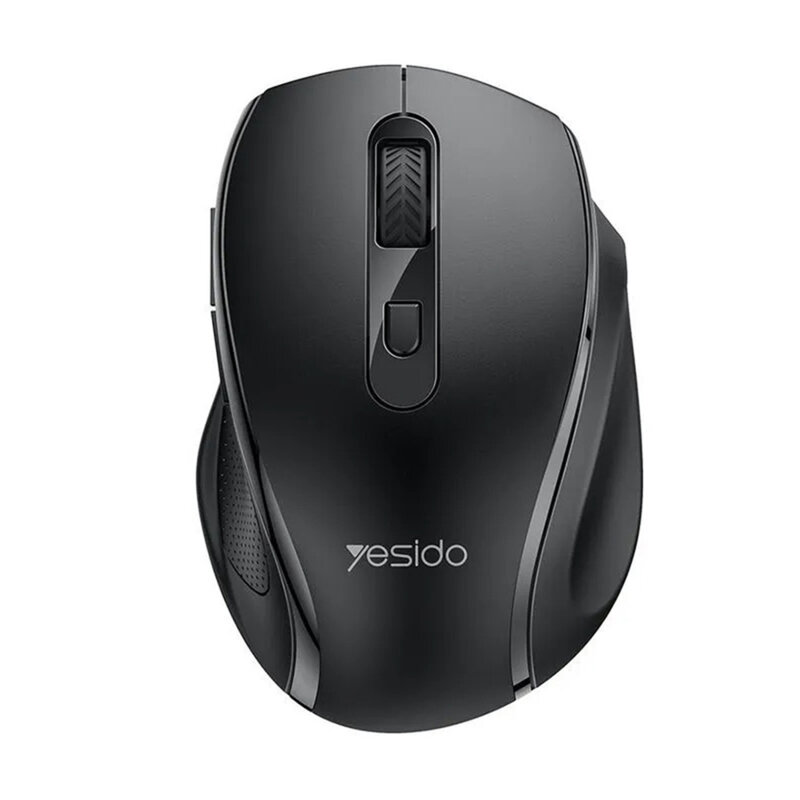 Mouse wireless pentru laptop, PC Yesido KB45, negru