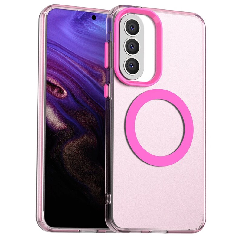 Husa Samsung Galaxy A37 5G Techsuit CandyCase MagSafe, roz