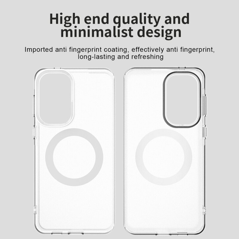 Husa Samsung Galaxy A37 5G Techsuit CandyCase MagSafe, alb