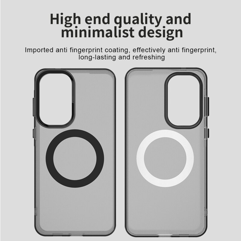 Husa Samsung Galaxy A37 5G Techsuit CandyCase MagSafe, negru