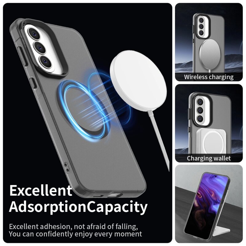 Husa Samsung Galaxy A57 5G Techsuit CandyCase MagSafe, negru