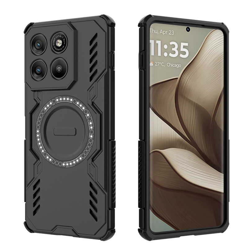 Husa Motorola Edge 70 Techsuit ArmorMag Case, albastru