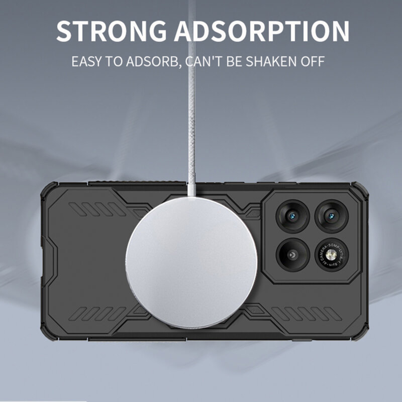 Husa Motorola Edge 70 Techsuit ArmorMag Case, negru