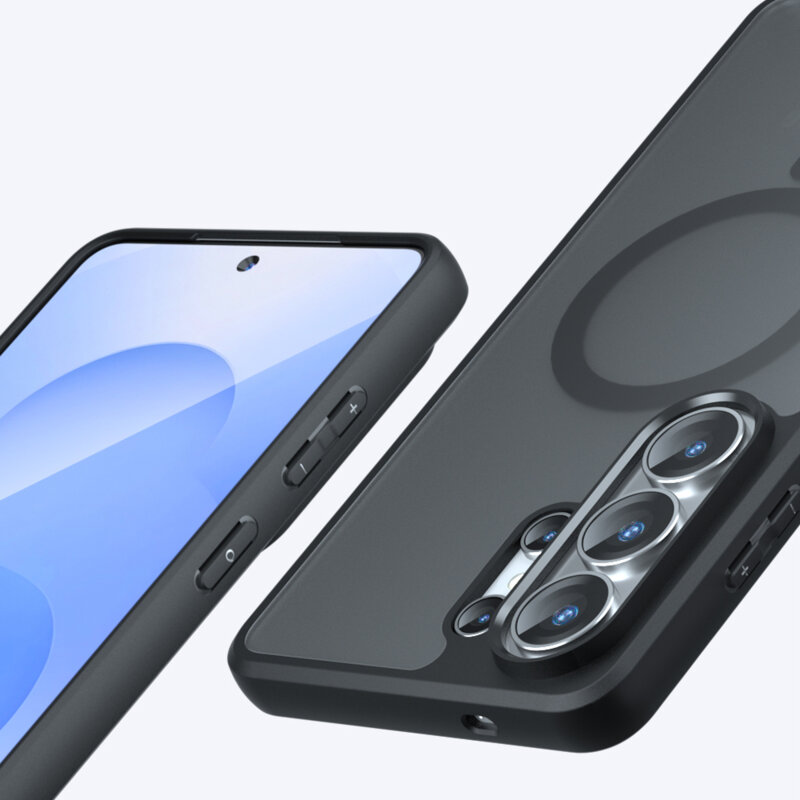 Husa Samsung Galaxy S26 Ultra Techsuit PureFrost MagSafe, negru frost