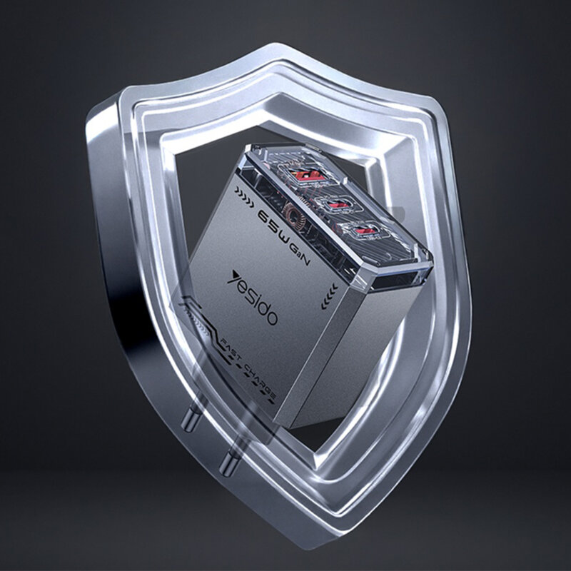 Incarcator USB, Type-C Fast Charge Yesido, 65W, YC101, negru