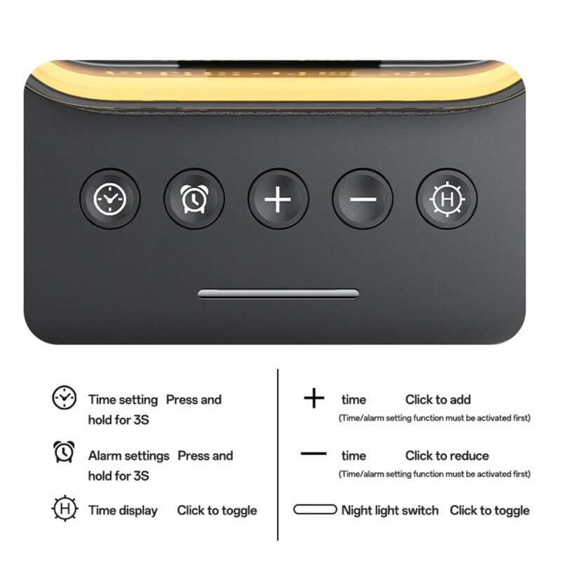 Statie de incarcare wireless MagSafe Yesido DS37, 25W, negru