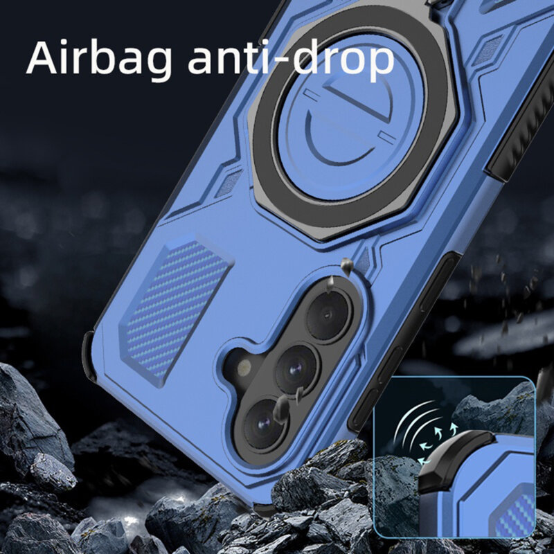 Husa Samsung Galaxy A37 5G Techsuit Carbon Shield PRO, roz