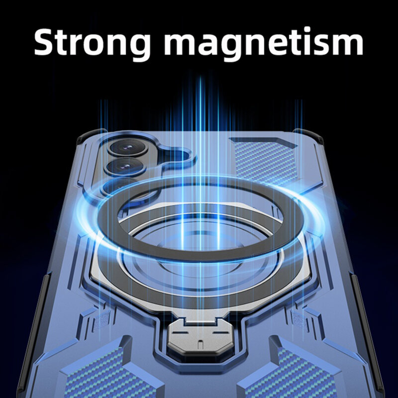 Husa Samsung Galaxy A57 5G Techsuit Carbon Shield PRO, mov