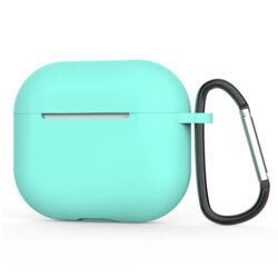 Husa AirPods 4 Techsuit Silicone Case, turcoaz