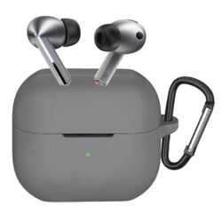 Husa Samsung Galaxy Buds 3 Techsuit Silicone Case, gri