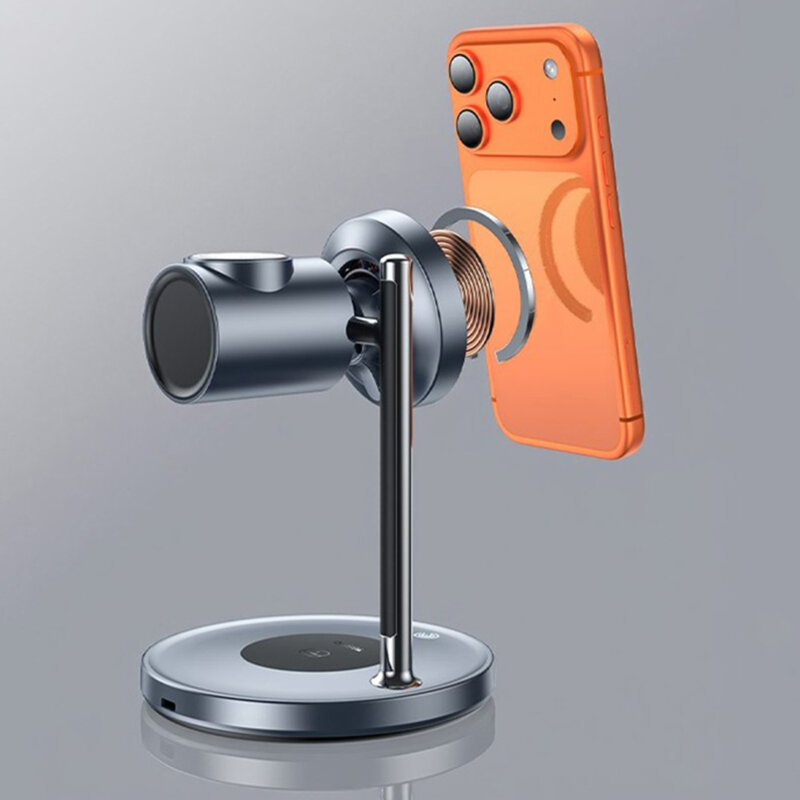 Statie de incarcare wireless Qi2 25W + cablu Type-C Yesido, negru, DS40