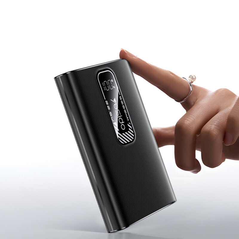 Power bank USB, Type-C, Lightning, 5000mAh Yesido, 22.5W, YP92