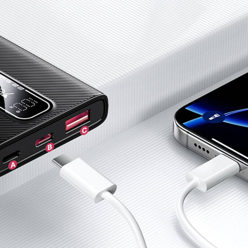 Power bank USB, Type-C, Lightning, 5000mAh Yesido, 22.5W, YP92