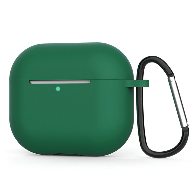 Husa AirPods 4 Techsuit Silicone Case, verde