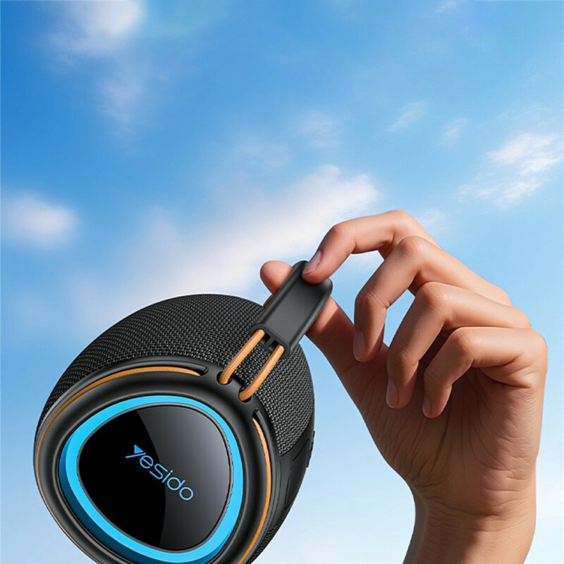 Boxa portabila Bluetooth 5.3 Yesido YSW40, 1200mAh, 8W, negru