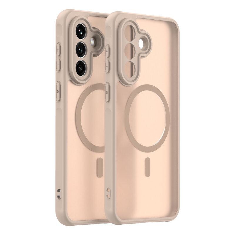 Husa Samsung Galaxy A37 5G Techsuit HaloFrost II MagSafe, auriu