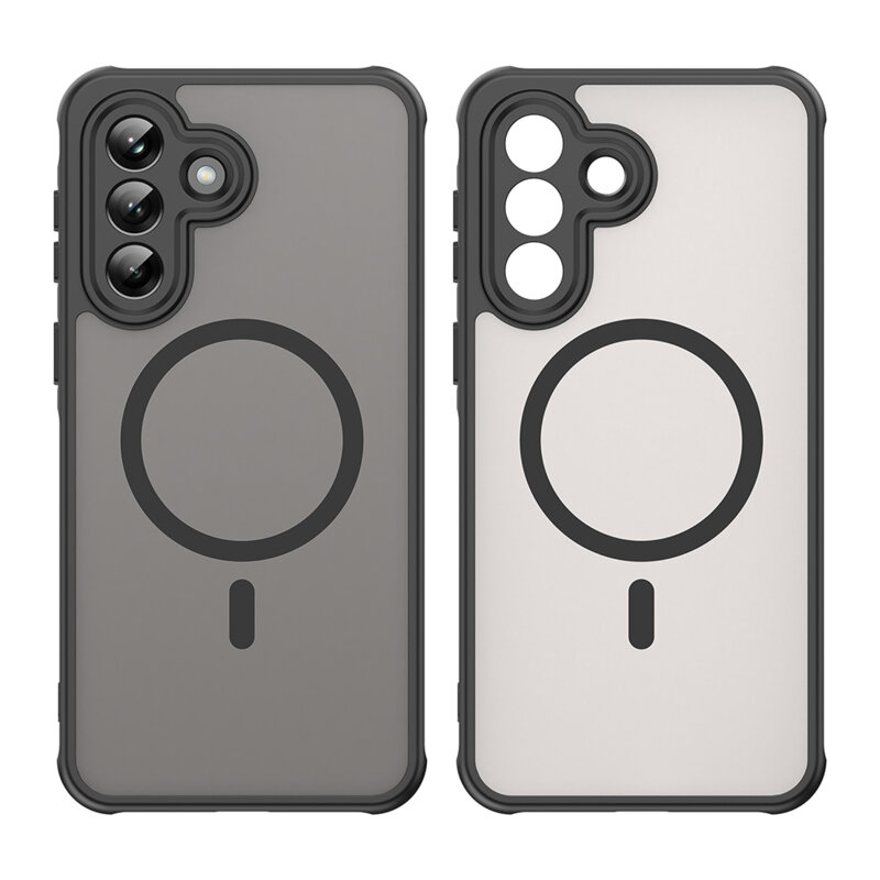 Husa Samsung Galaxy A37 5G Techsuit HaloFrost II MagSafe, negru