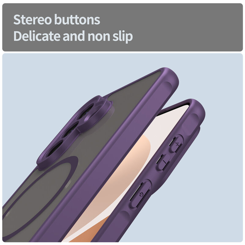 Husa Samsung Galaxy A57 5G Techsuit HaloFrost II MagSafe, mov