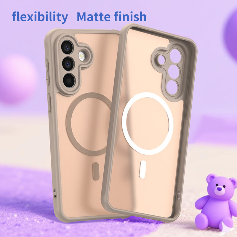 Husa Samsung Galaxy A57 5G Techsuit HaloFrost II MagSafe, auriu