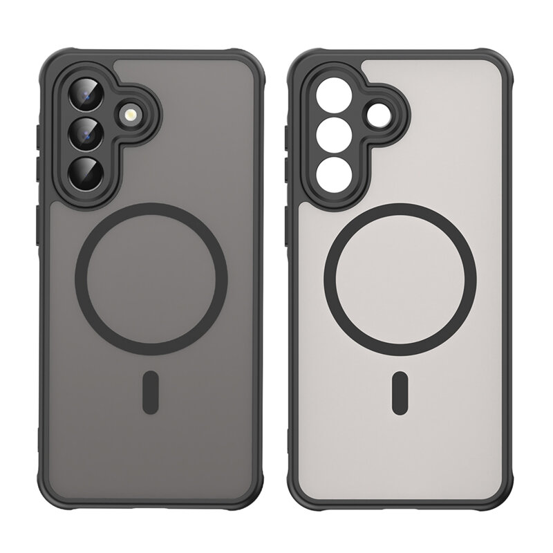 Husa Samsung Galaxy A57 5G Techsuit HaloFrost II MagSafe, negru