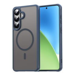 Husa Samsung Galaxy S26 Plus Techsuit HaloFrost II MagSafe, bleumarin