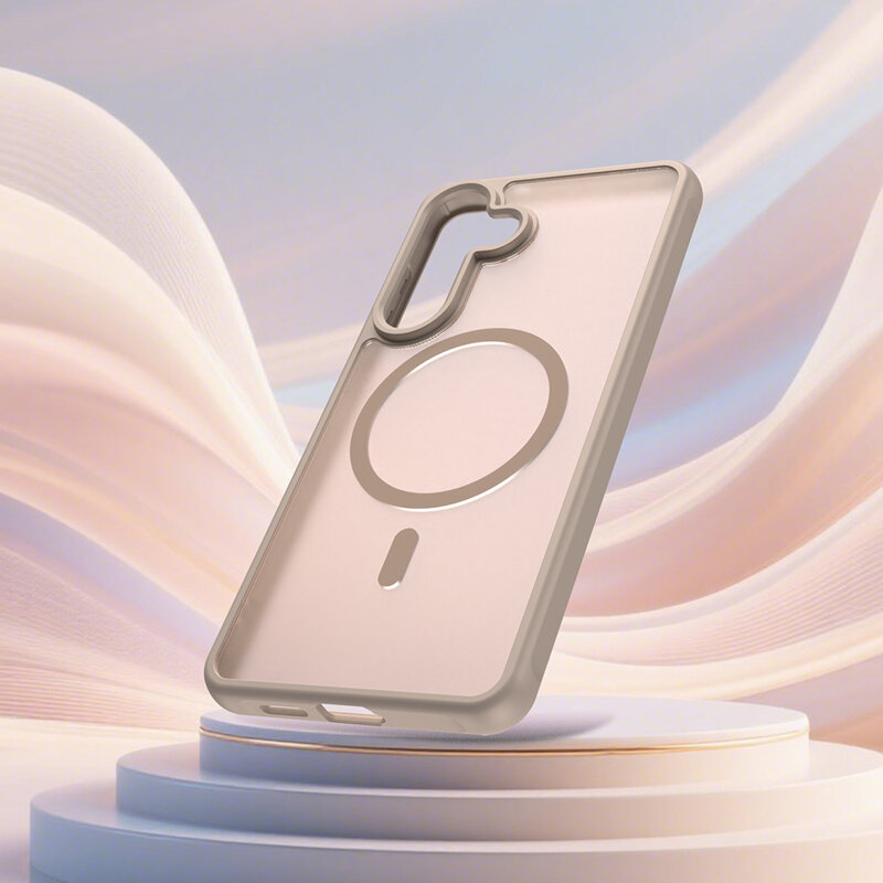 Husa Samsung Galaxy S26 Plus Techsuit HaloFrost II MagSafe, auriu