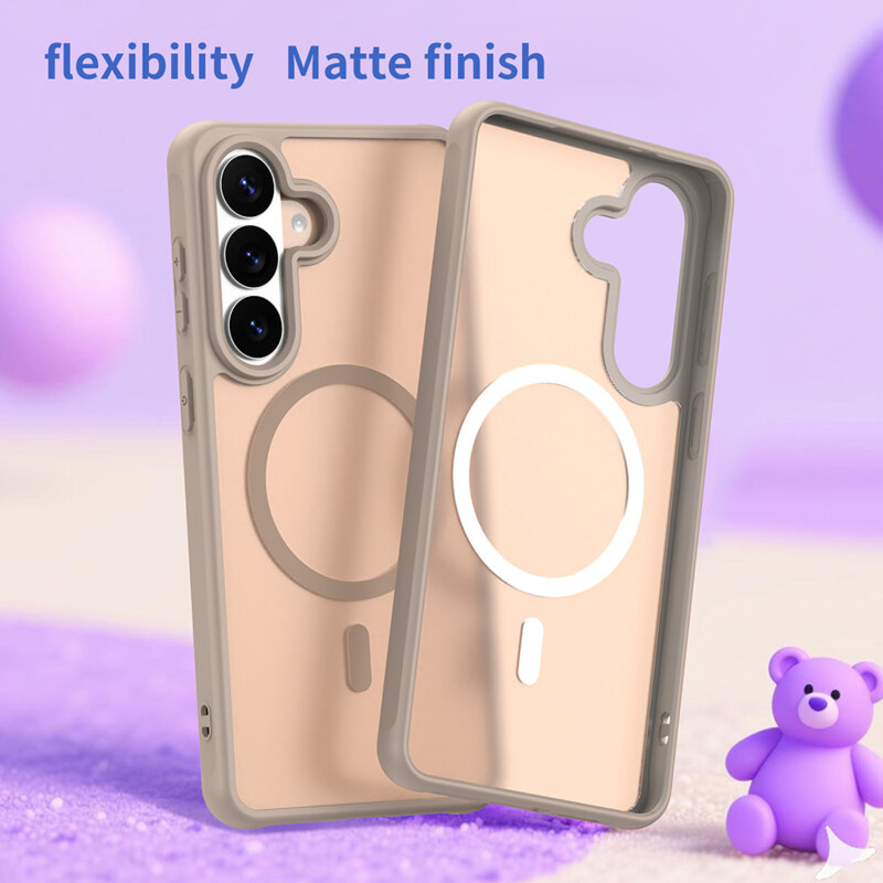 Husa Samsung Galaxy S26 Plus Techsuit HaloFrost II MagSafe, auriu