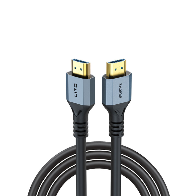 Cablu HDMI la HDMI 8K@60Hz, Color RGB 4.4:4 HDR Lito LD-H11, 1.8m, negru