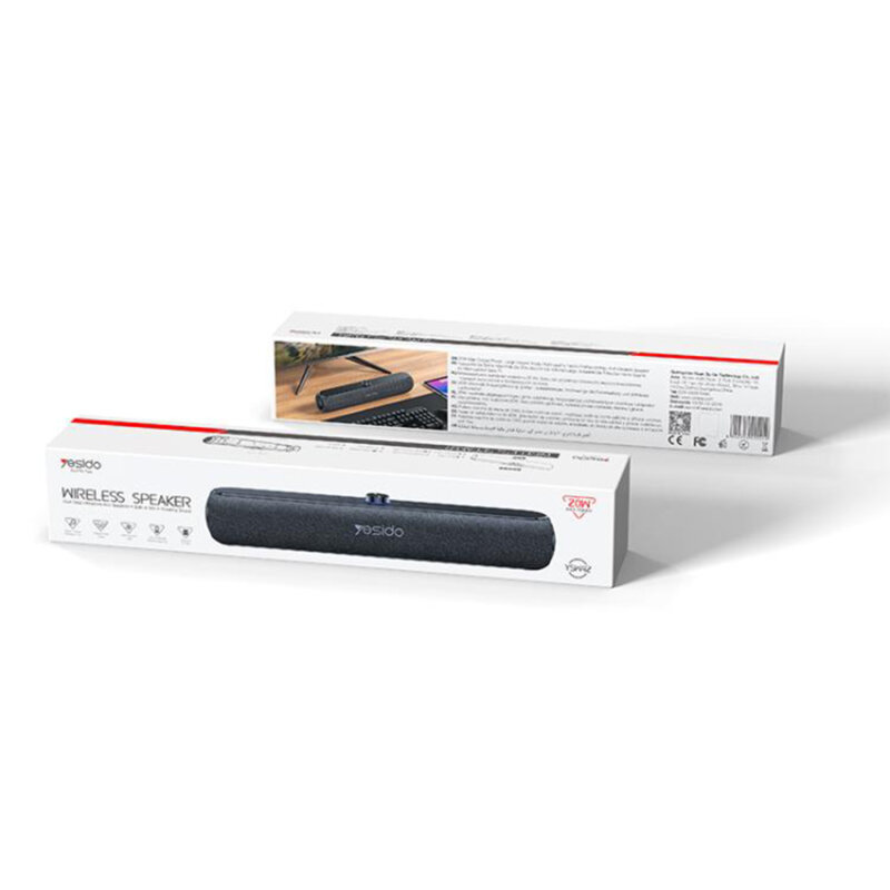 Boxa portabila Bluetooth slim design Yesido YSW42, 2000mAh, 20W