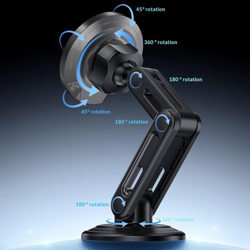 Suport auto cu incarcare wireless si aplicare 2in1, Yesido C317