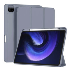 Husa Xiaomi Pad 6 Pro Techsuit Flex Trifold Pen, mov