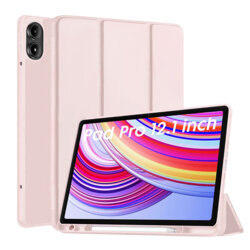 Husa Xiaomi Redmi Pad Pro 5G Techsuit Flex Trifold Pen, roz