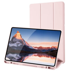 Husa Samsung Galaxy Tab S6 Lite 2024 Techsuit Flex Trifold Pen, roz