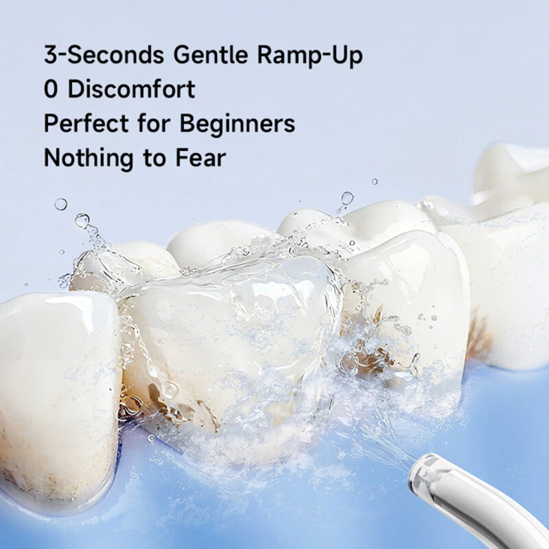 Irigator bucal portabil cu rezervor detasabil Deerma CY01, alb