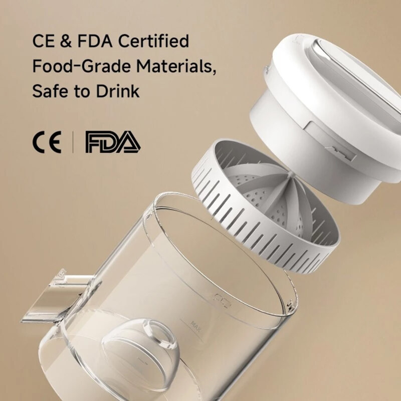 Storcator electric de citrice portabil 45W Deerma LC01, 1500mAh