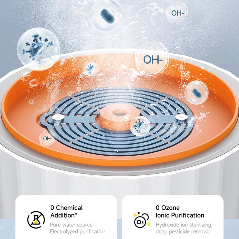 Sterilizator alimente, curatator fructe OH-ion Deerma GS01, 21W