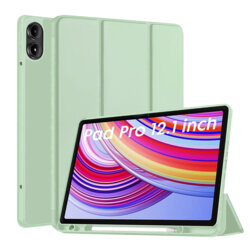 Husa Xiaomi Redmi Pad Pro 5G Techsuit Flex Trifold Pen, verde deschis