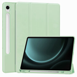 Husa Samsung Galaxy Tab S9 Techsuit Flex Trifold Pen, verde deschis