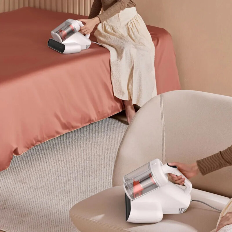 Aspirator de mana anti-acarieni cu UV Deerma CM980W, 13000Pa