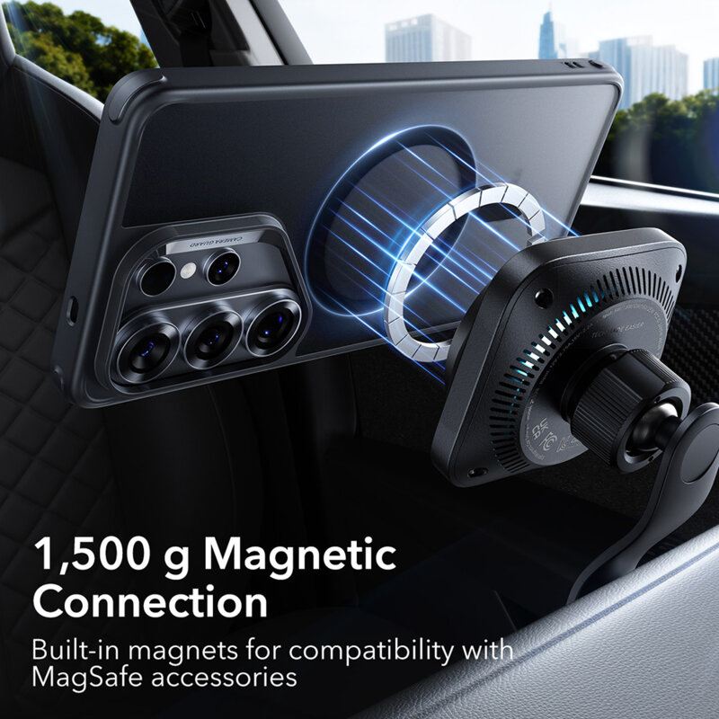 Husa Samsung Galaxy S26 Ultra ESR Classic Hybrid HaloLock, negru frost