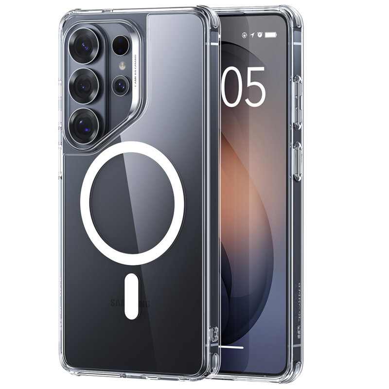 Husa Samsung Galaxy S26 Ultra ESR Classic Hybrid HaloLock, transparenta