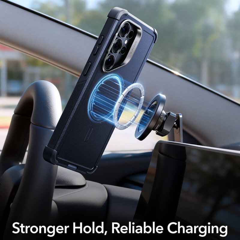 Husa Samsung Galaxy S26 Ultra ESR Cyber Armor Kickstand, negru