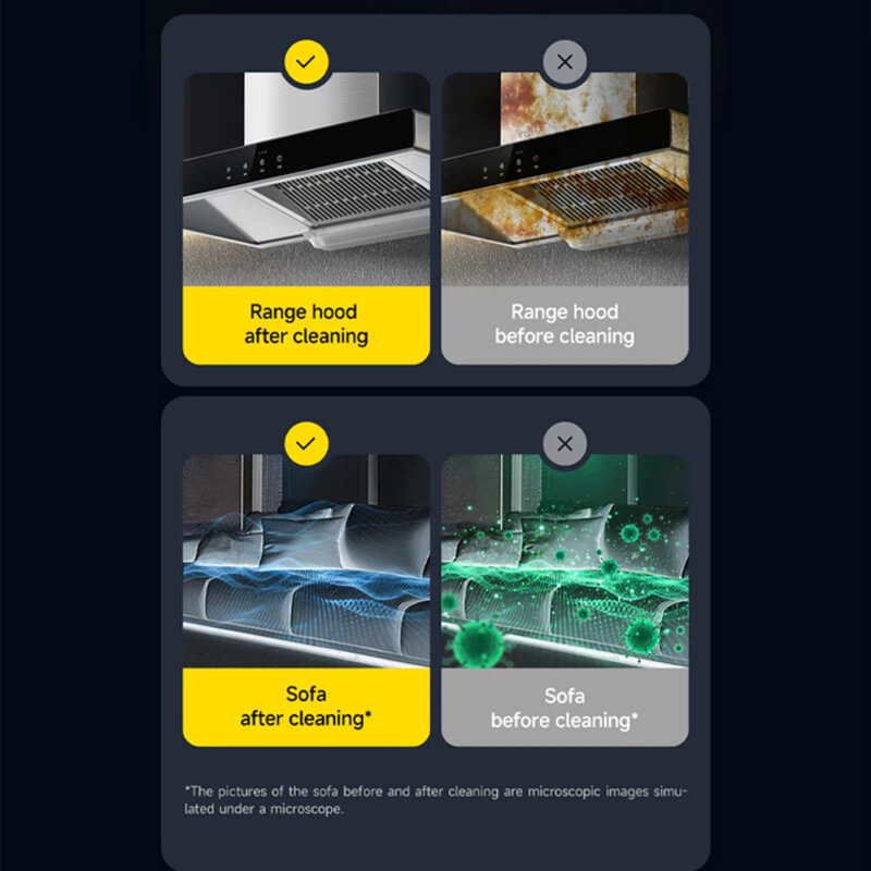 Aparat de curatat cu abur portabil Deerma (ZQ01), 1300W, 100°C