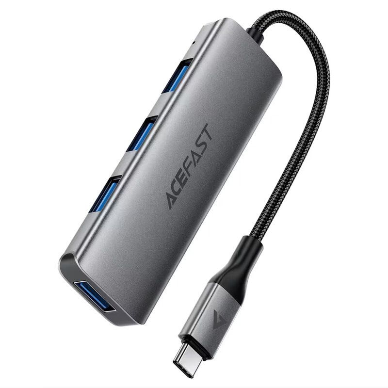 Hub USB-C la 4x USB3.0, 5Gbps, Plug&Play, Acefast J15