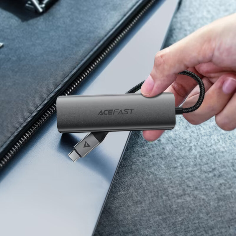 Hub USB-C la 4x USB3.0, 5Gbps, Plug&Play, Acefast J15