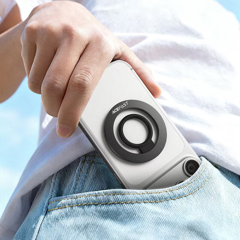 Suport magnetic inel telefon, ultra-subtire, Acefast E35