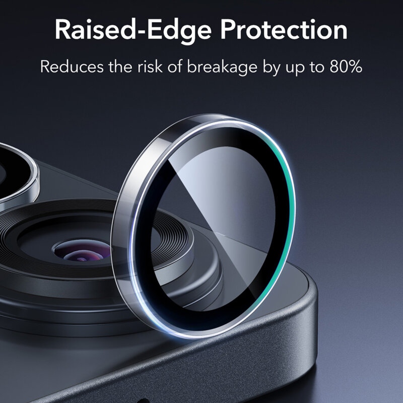 Folie sticla camera Samsung Galaxy S26 Ultra ESR Armorite Camera Lens Protectors, transparenta